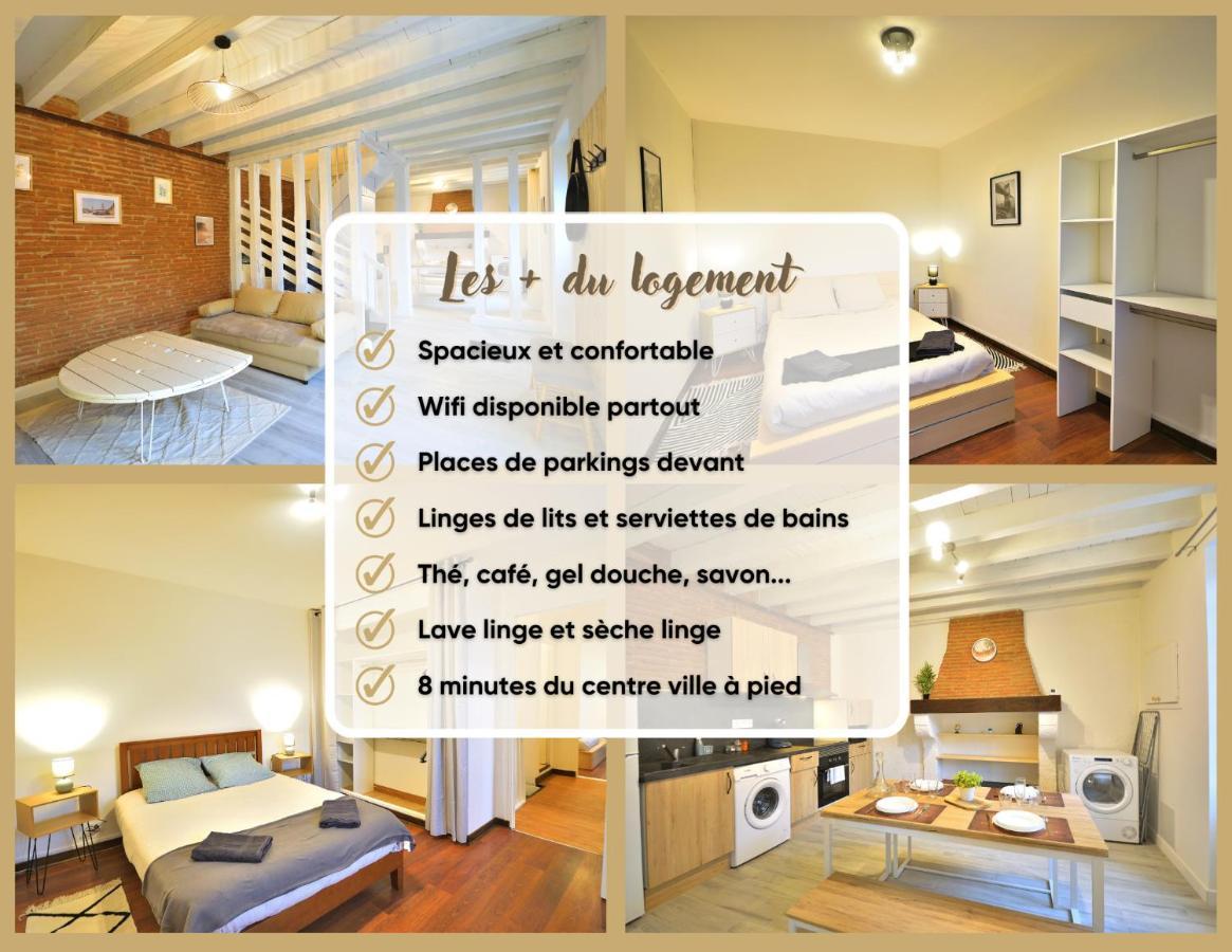 Maison Proche Centre * Wifi * Parking Devant * Mont de Marsan Exterior foto